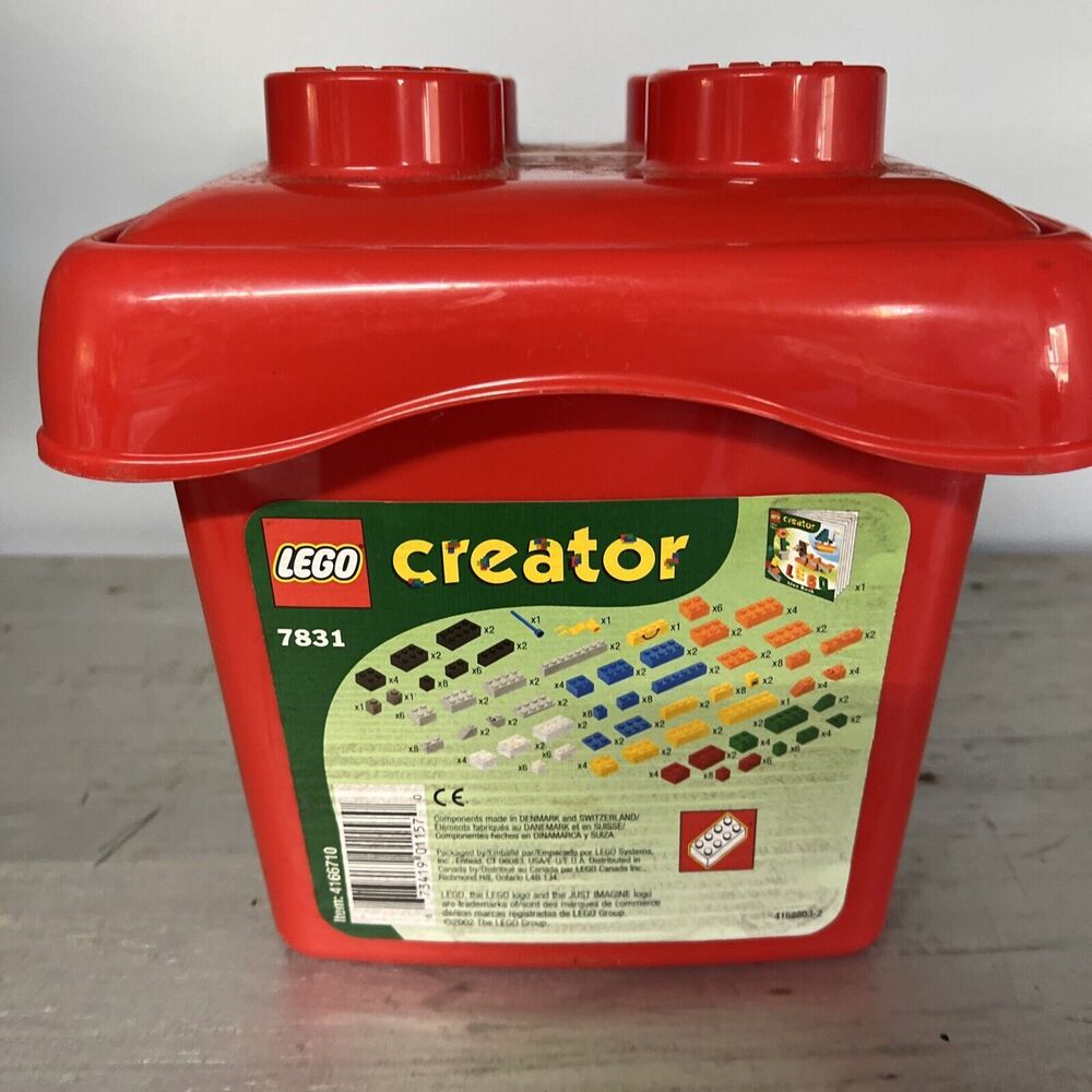 Lego Creator 7831 Bucket New Sealed Christmas Birthday Gift Unisex Educational